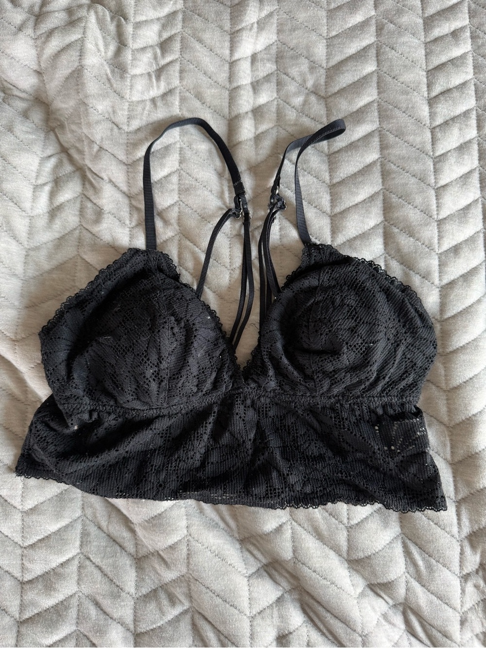 Aerie Black Lace Bralette